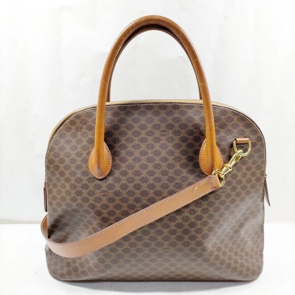 CELINE Hand Bag Brown PVC mon-301-090925 - Picture 1 of 16